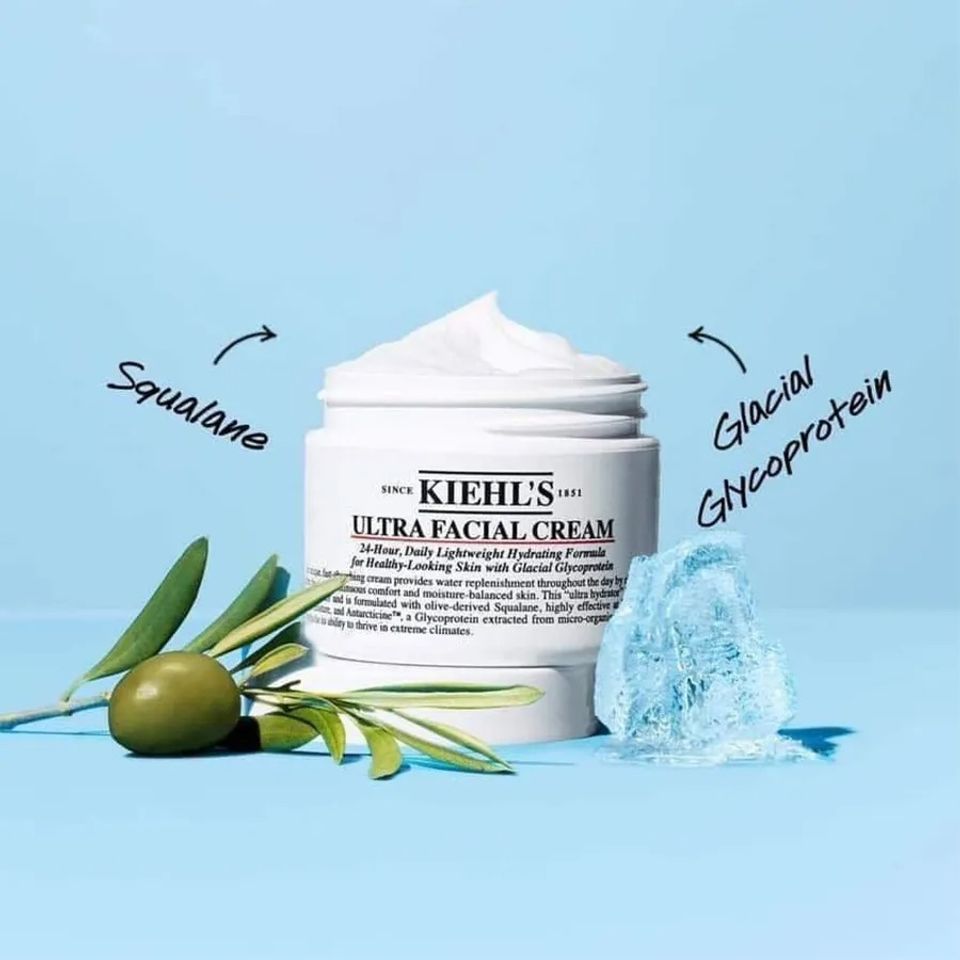Kem Dưỡng Ẩm Kiehl's Ultra Facial Cream 125ml - Dưỡng Da Mịn Màng, Cung Cấp Độ Ẩm Tối Đa, Giải Pháp Cho Da Khô, Nhạy Cảm Chính Hãng