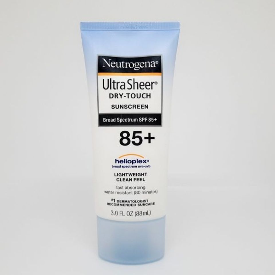 Kem Chống Nắng Neutrogena Ultra Sheer Dry-Touch SPF 85+ - Tuýp 88g Chính Hãng Mỹ, Bảo Vệ Da Tối Ưu, Khô Ráo và Không Nhờn Rít