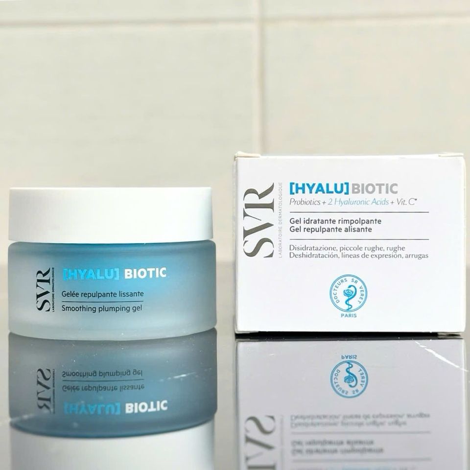 Kem Dưỡng Cấp Ẩm SVR Hyalu Biotic 50ml - Kem Dưỡng Hyaluronic Acid & Probiotics Phục Hồi Da Khô, Nhạy Cảm, Làm Mịn Da
