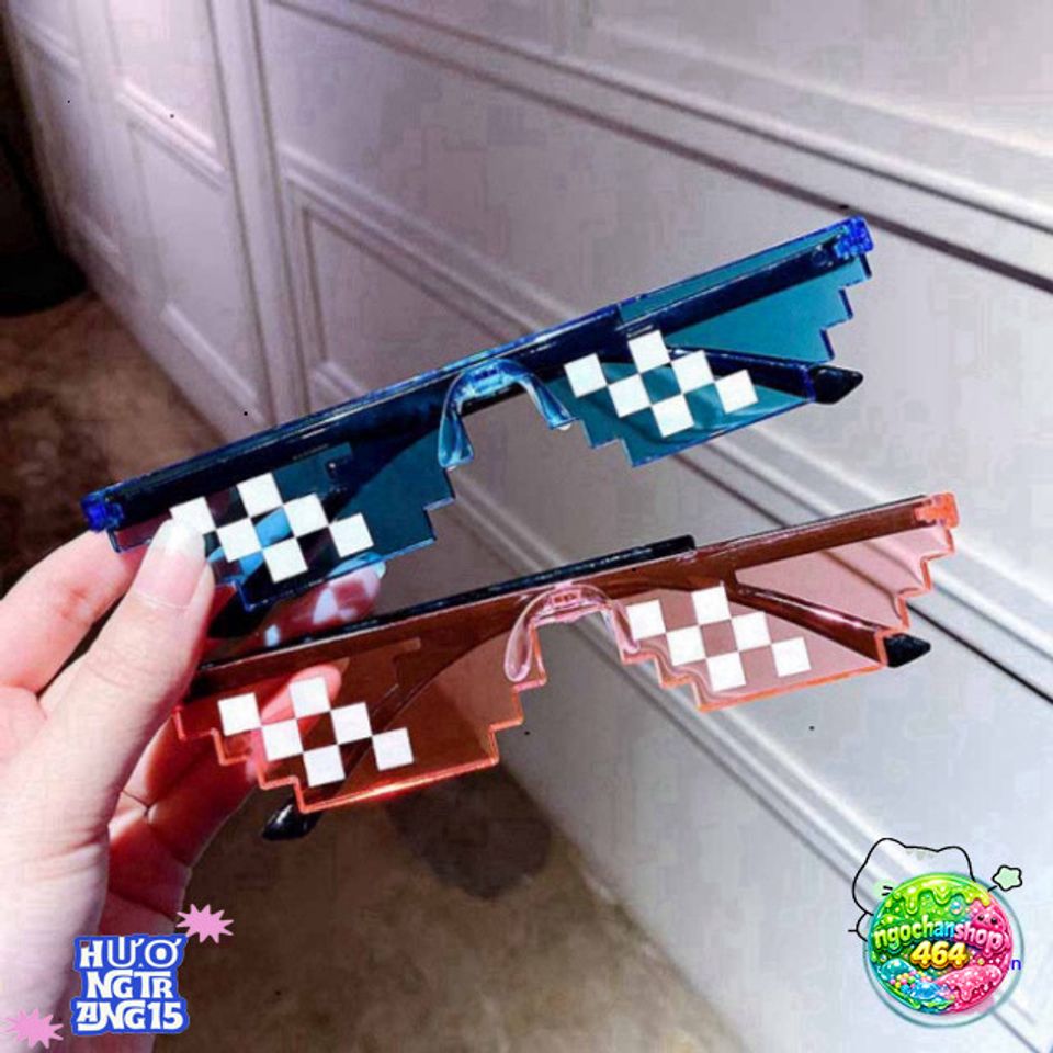 Kính Mắt Thời Trang MINECRAFT 6 Chấm Thug Life - Kiểu Dáng Ngầu, Năng ...
