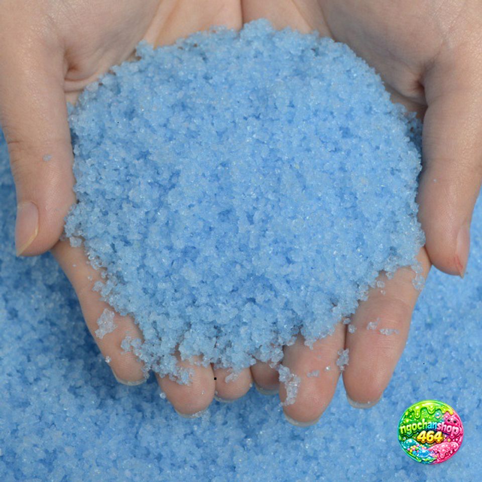 Tuyết Nhân Tạo 50gr - Nguyên Liệu Làm Slime Mây Siêu Mịn 7 Màu - Đồ Chơi Trẻ Em Trang Trí Noel