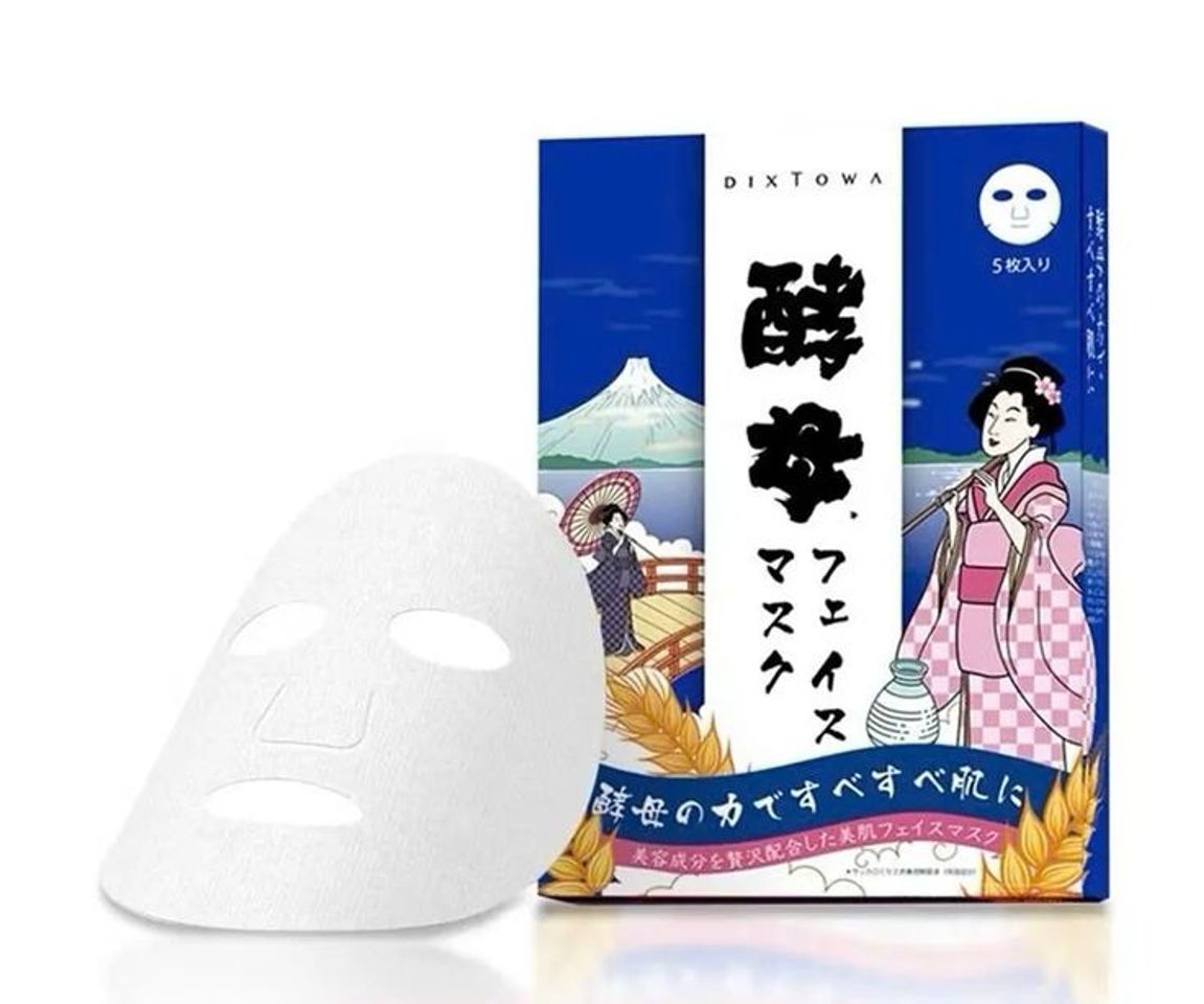 Mặt Nạ Gạo Trắng Da DIXTOWA Nhật Bản - Hộp 5 Miếng 25ml Giảm Thâm, Làm Sáng Da | Sản Phẩm Chính Hãng Chất Lượng Cao