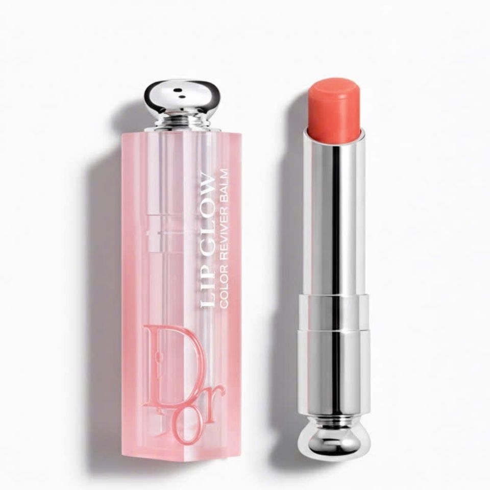 Son Dưỡng Dior Addict Lip Glow 017 Ultra Coral - Son Môi Dưỡng Ẩm Màu Cam San Hô Tươi Tắn, Chính Hãng Dior