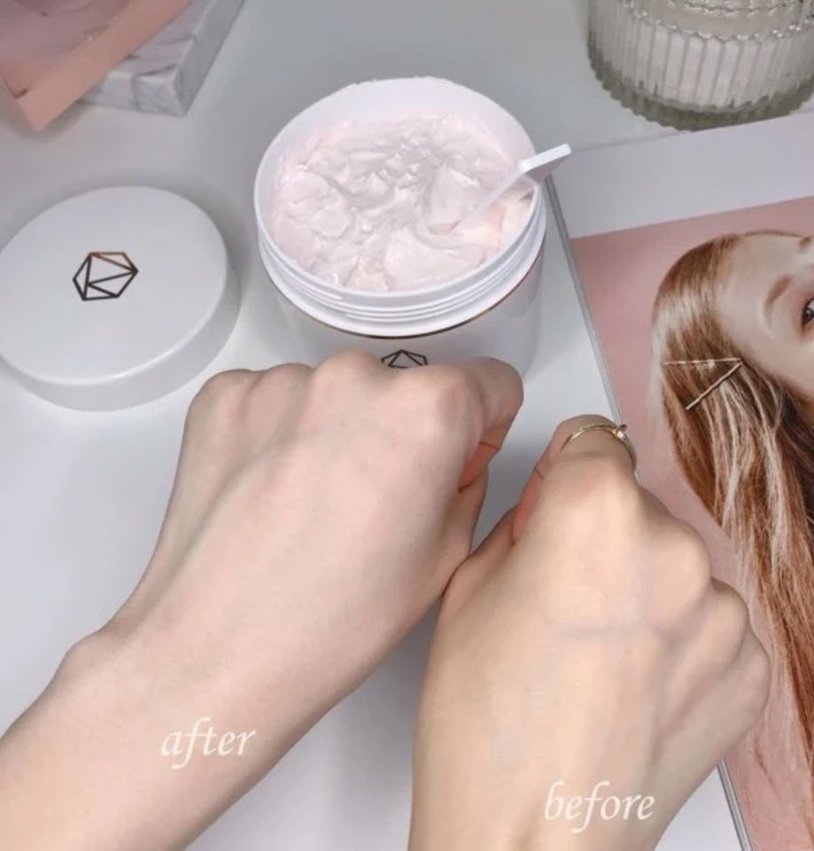 Kem Dưỡng Trắng Da Body Rmon White Cream 200ml - Sáng Da, Mờ Thâm Nâu, Hàn Quốc, Chất Kem Mịn Mượt, Dưỡng Ẩm Tự Nhiên