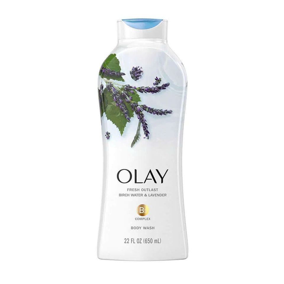 Sữa Tắm Olay Outlast Birch Water & Lavender 650ml – Thư Giãn, Dịu Mát Da với Hương Tươi Mát Naturals