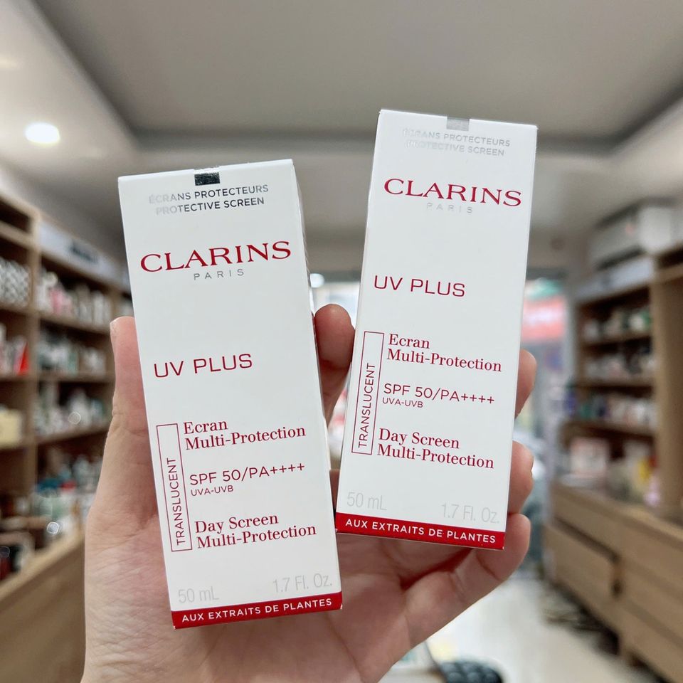 Kem Chống Nắng Clarins UV Plus Ecran Multi-Protection SPF50/PA++++ 50ml - Bảo Vệ Da Khỏi Tia UV, Cấp Ẩm, Duy Trì Sự Trẻ Trung