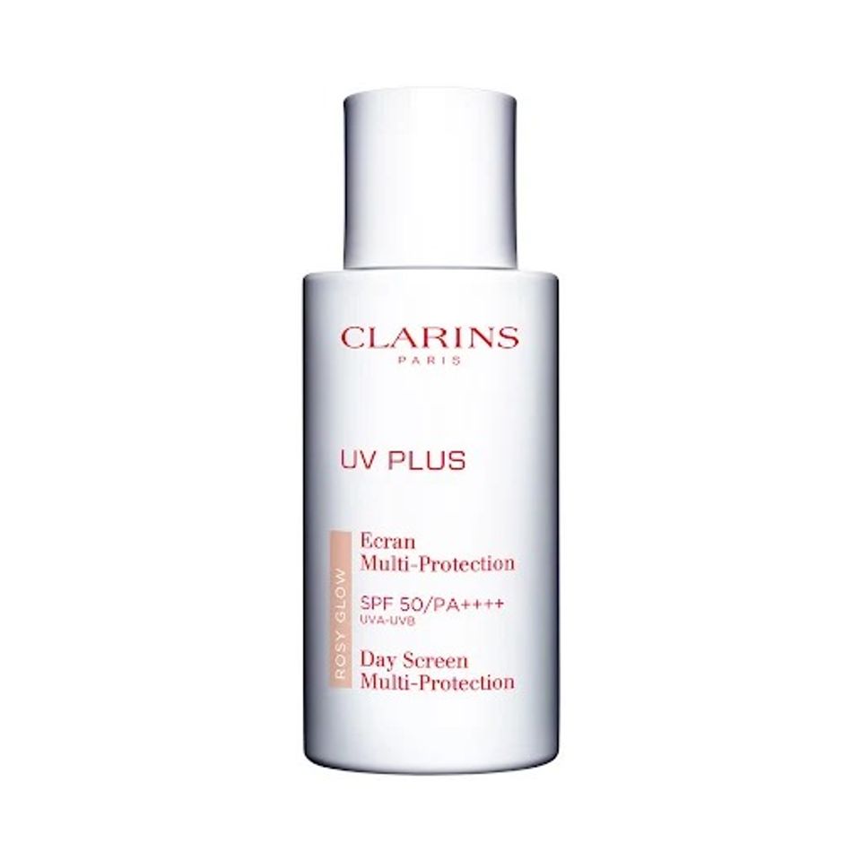 Kem Chống Nắng Clarins Rosy Glow UV Plus SPF50 Màu Hồng 50ml - Bảo Vệ Da, Tăng Cường Sáng Glow, Dành Cho Mọi Loại Da