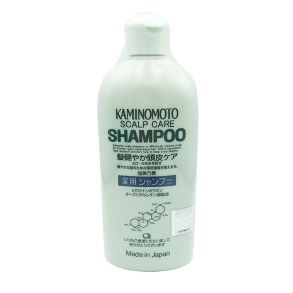 Dầu Gội Kaminomoto Scalp Care 300ml - Hỗ Trợ Mọc Tóc Dày Mượt Từ Thảo Mộc Thiên Nhiên, Dành Cho Nam Nữ, Chính Hãng Nhật Bản