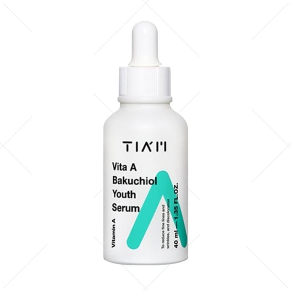Tinh Chất Dưỡng Da Ngừa Lão Hóa Tiam Vita A Bakuchiol Youth Serum 40ml - Serum Chất Lượng Cao Từ Hàn Quốc, Giúp Trẻ Hóa Làn Da