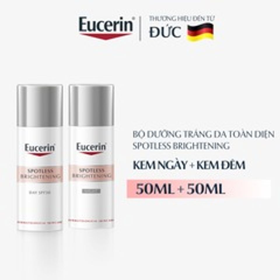 Kem dưỡng sáng da Eucerin Even Skin Spotless Brightening Day SPF30 - Dưỡng trắng và bảo vệ da mặt 50ml Chính hãng