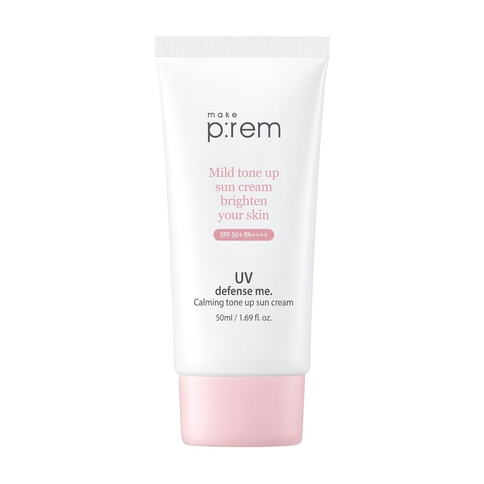 Kem Chống Nắng Nâng Tone Make P:rem UV Defense Me 50ml - SPF 50+ PA+++ Bảo Vệ Da Sáng Hồng, Chống Tia UV, Dành Cho Da Nhạy Cảm