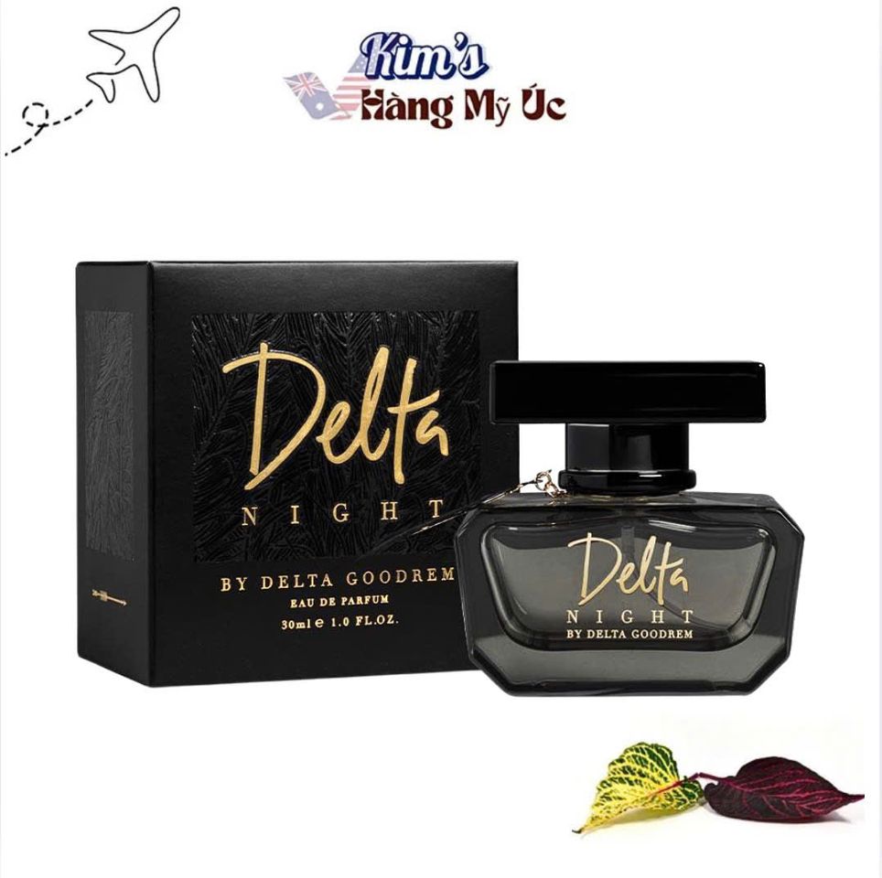 Nước Hoa Nữ Night By Delta Goodrem 30ml - Hương Nữ Tính Sang Trọng, Gợi Cảm, Cho Buổi Tối và Sự Kiện đặc biệt