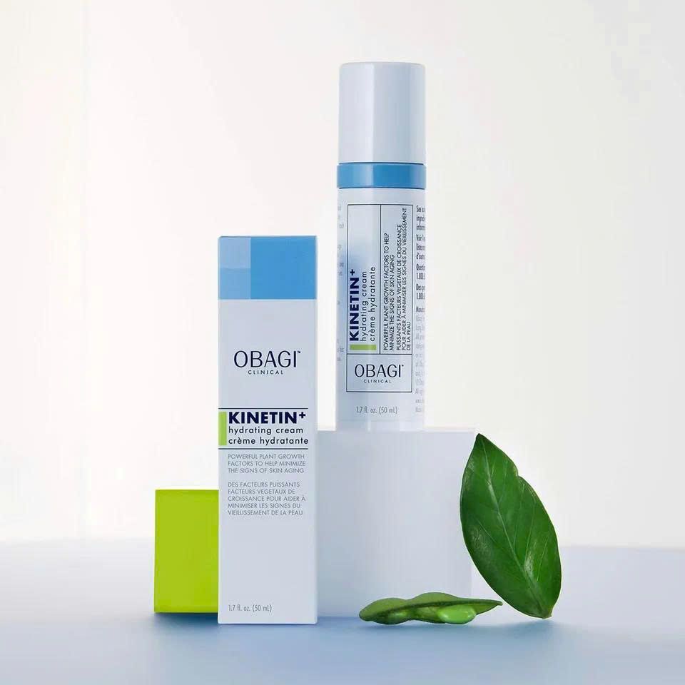 Kem Dưỡng Ẩm Obagi Clinical Kinetin+ 50ml - Phục Hồi, Dưỡng Ẩm Sâu, Giảm Nếp Nhăn Cho Da Khô Nhạy Cảm, Mỹ
