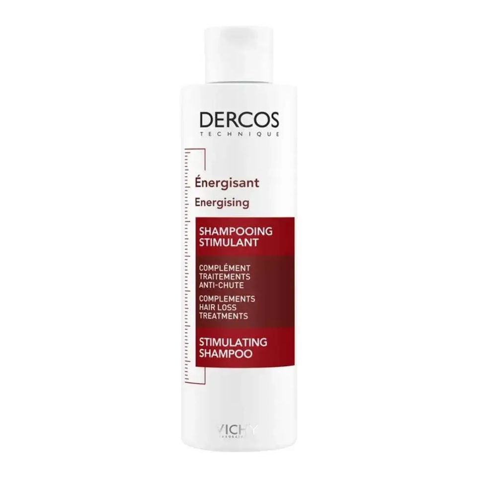 Dầu Gội Vichy Dercos Energising 200ml - Giảm Rụng Tóc, Phục Hồi Tóc Hư Tổn với Aminexil và Vitamin B5, B6 Chính Hãng