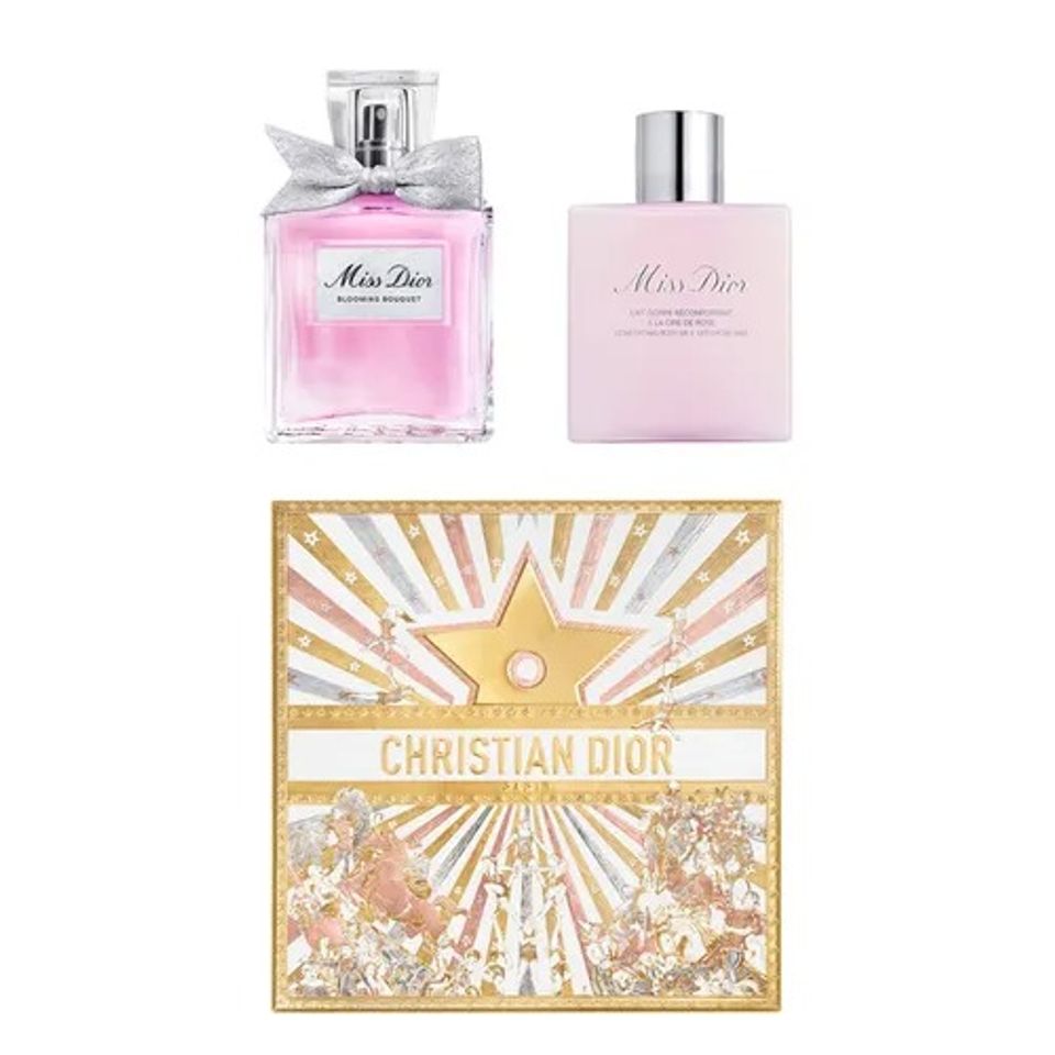 Set Nước Hoa Nữ Dior Miss Dior Blooming Bouquet Holiday 2025 Limited Edition - Bộ Quà Tặng 2 Món (EDT 50ml + Dưỡng Thể 75ml) Chính Hãng