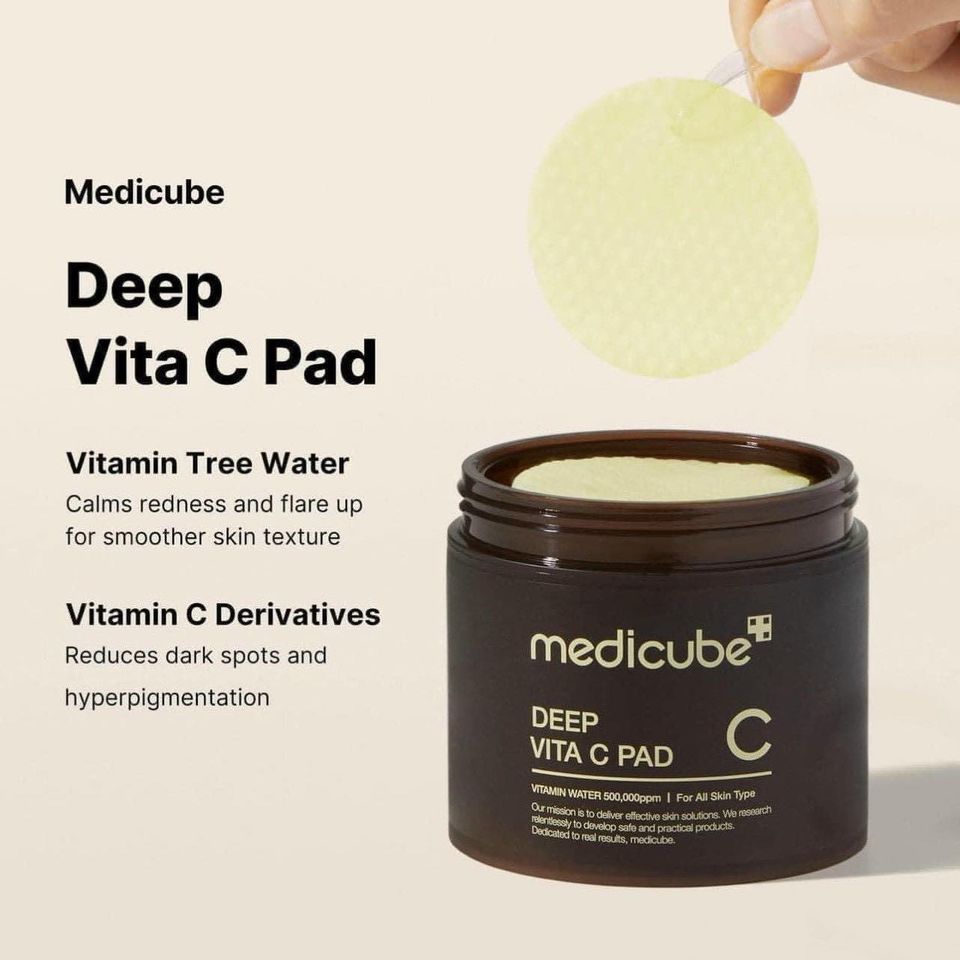 Toner Pad MEDICUBE 100ML - Giải Pháp Làm Dịu Da, Thu Nhỏ Lỗ Chân Lông, Trắng Sáng Da - Chăm Sóc Da Toàn Diện