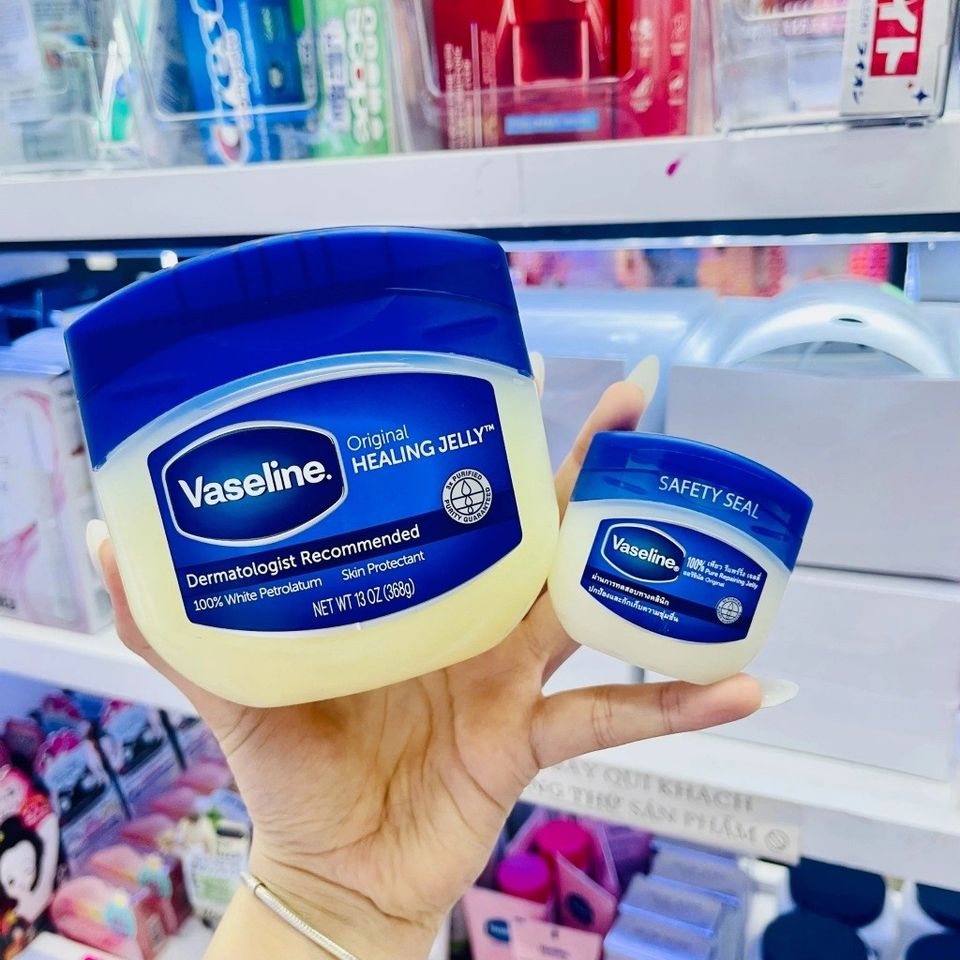 Sáp Dưỡng Ẩm Vaseline Original Healing Jelly 100% Kháng L moisture Duy Trì Độ Ẩm Da Mềm Mịn, Chăm Sóc Da Đa Năng