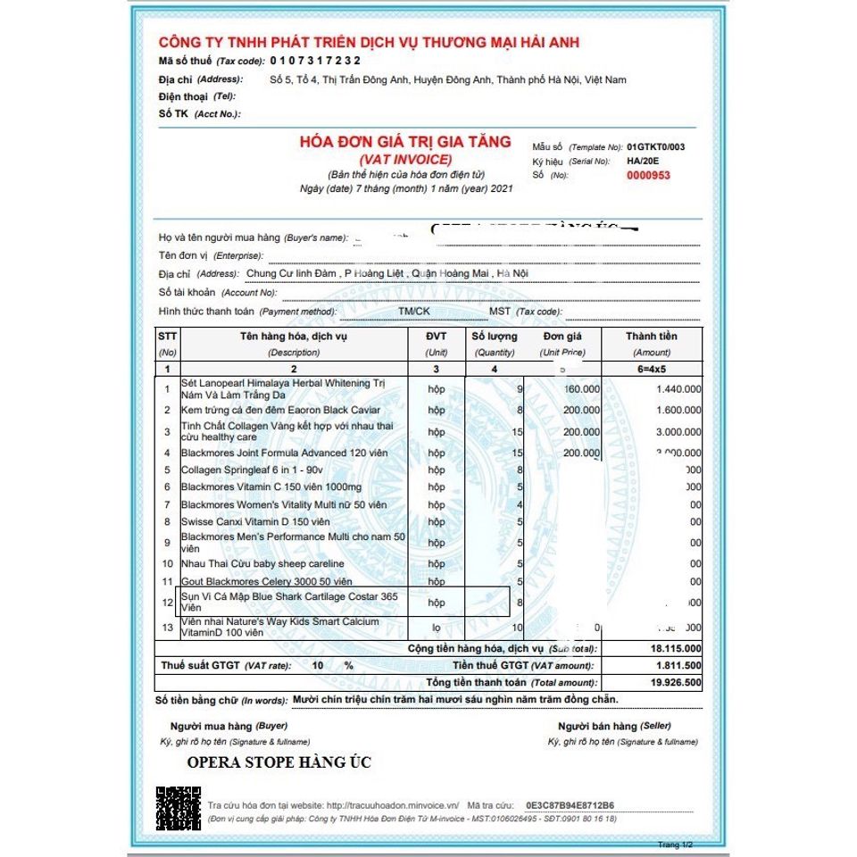 Viên Uống Sụn Cá Mập Costar Shark Cartilage 750mg - Hỗ Trợ Khớp và Sức Khỏe Xương - 365 Viên Nhập Khẩu Úc