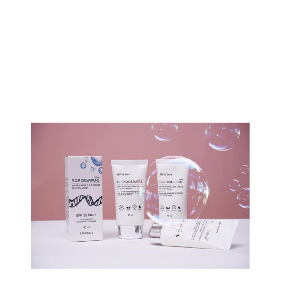 Kem Chống Nắng Vi Hạt Tế Bào Gốc R.O.P Diosamore Water Capsule SPF 35 PA++ - Chống Nắng, Dưỡng Ẩm và Ngăn Ngừa Lão Hóa Da Hàn Quốc