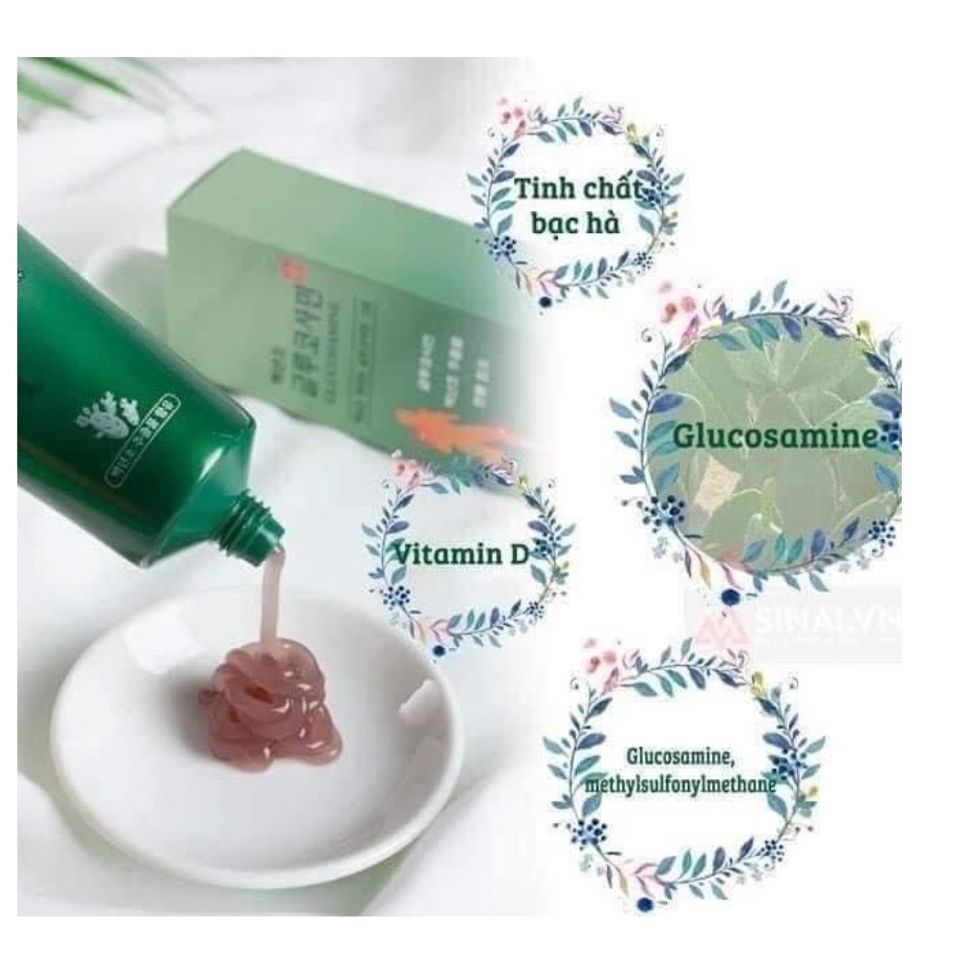 Dầu Lạnh Xoa Bóp Glucosamine 150ml - Giảm Đau Khớp, Đau Mỏi, Chống Viêm Hiệu Quả từ Hàn Quốc - Sản Phẩm Chất Lượng Cao