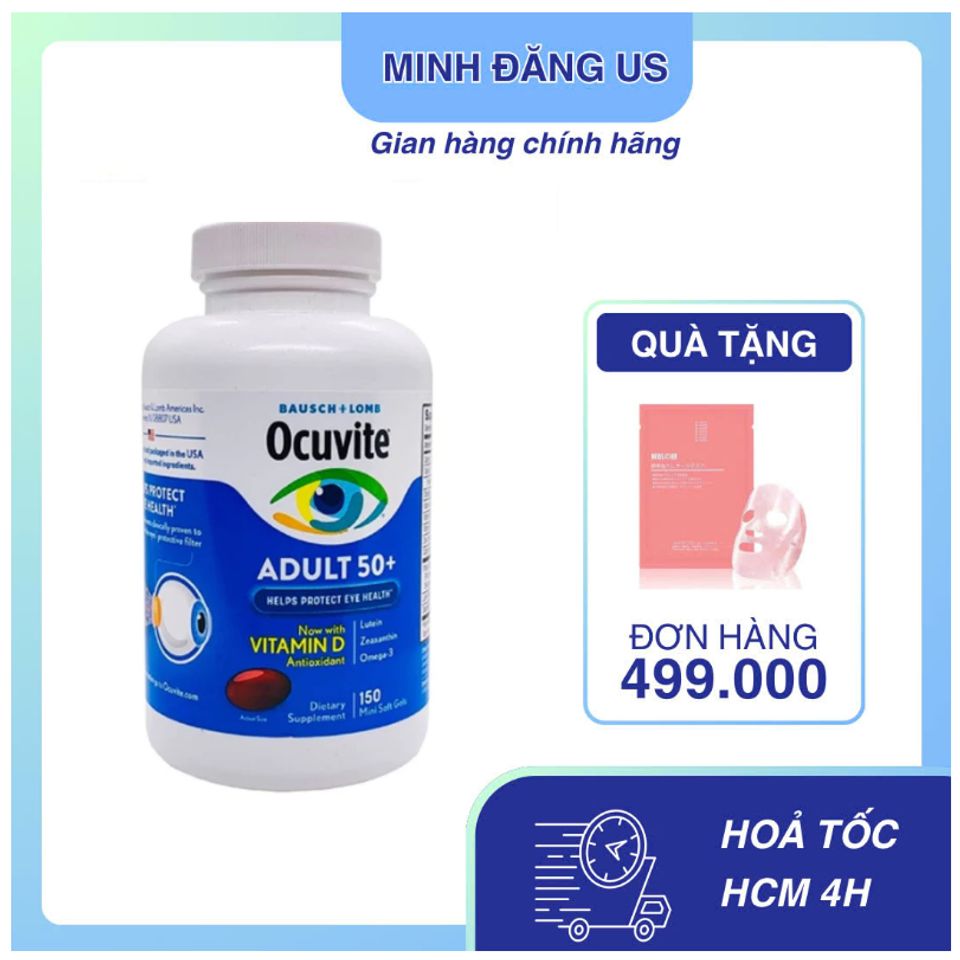Viên uống Bổ mắt Ocuvite chai 150 viên