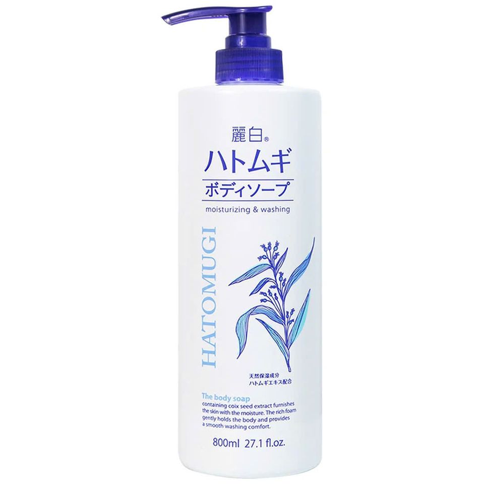 (Nhật) Sữa Tắm Dưỡng Trắng Sáng Da Hatomugi Giúp Da Mềm Mịn 800ml