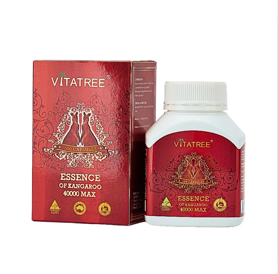 Vitatree Essence Of Kangaroo 40000 Max (100 Viên)