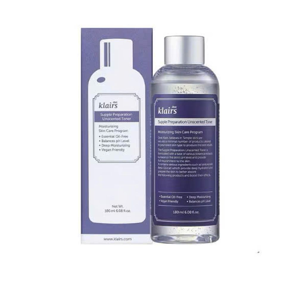 (Hàn Quốc) Nước hoa hồng Toner không mùi Klairs Supple Preparation Unscented Toner