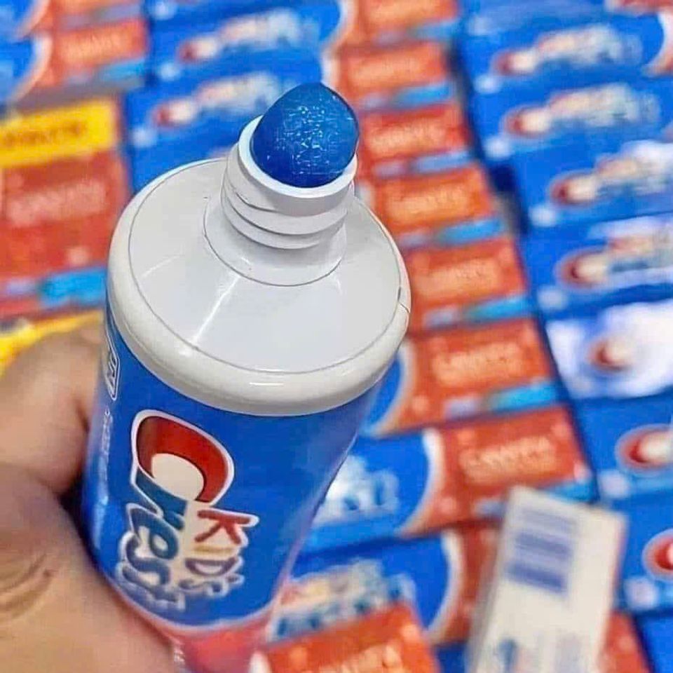 Kem Đánh Răng Bé Crest Cavity Protection Sparkle Fun 130g – bảo vệ răng sữa, hương vị dễ dùng cho bé