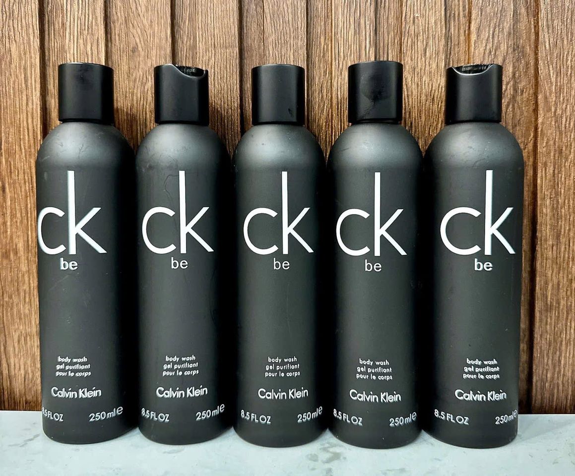Sữa Tắm Calvin Klein CK Be Body Wash Gel 250ml - Hương Nước Hoa Unisex, Làm Sạch Thơm Mát cho Nam và Nữ