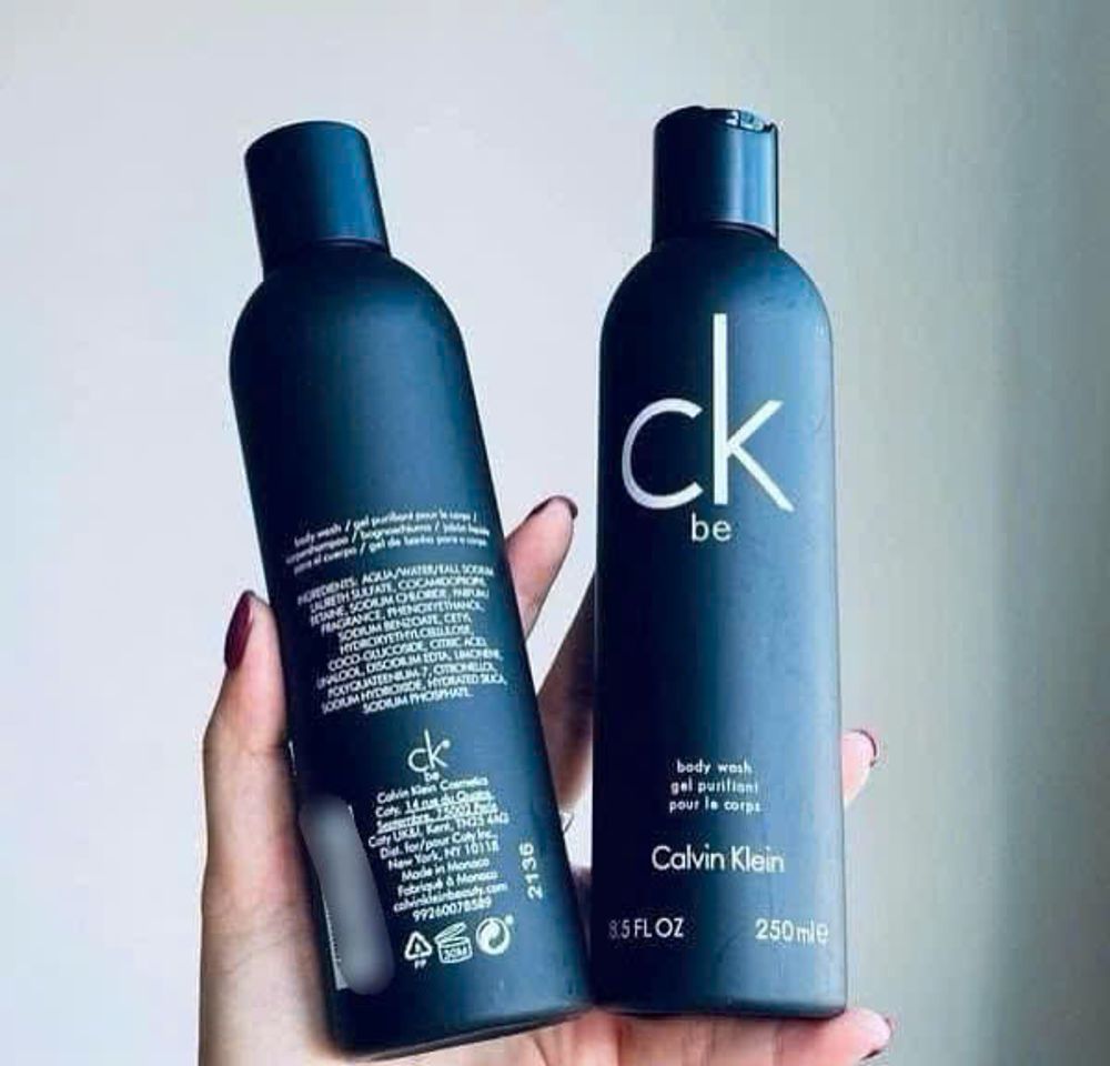 Sữa Tắm Calvin Klein CK Be Body Wash Gel 250ml - Hương Nước Hoa Unisex, Làm Sạch Thơm Mát cho Nam và Nữ