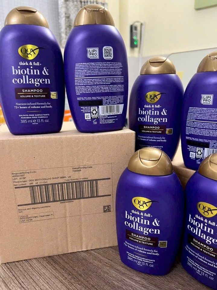 Dầu Gội Biotin 385ml - Chăm Sóc Tóc Khỏe Mạnh, Giảm Gãy Rụng Tóc