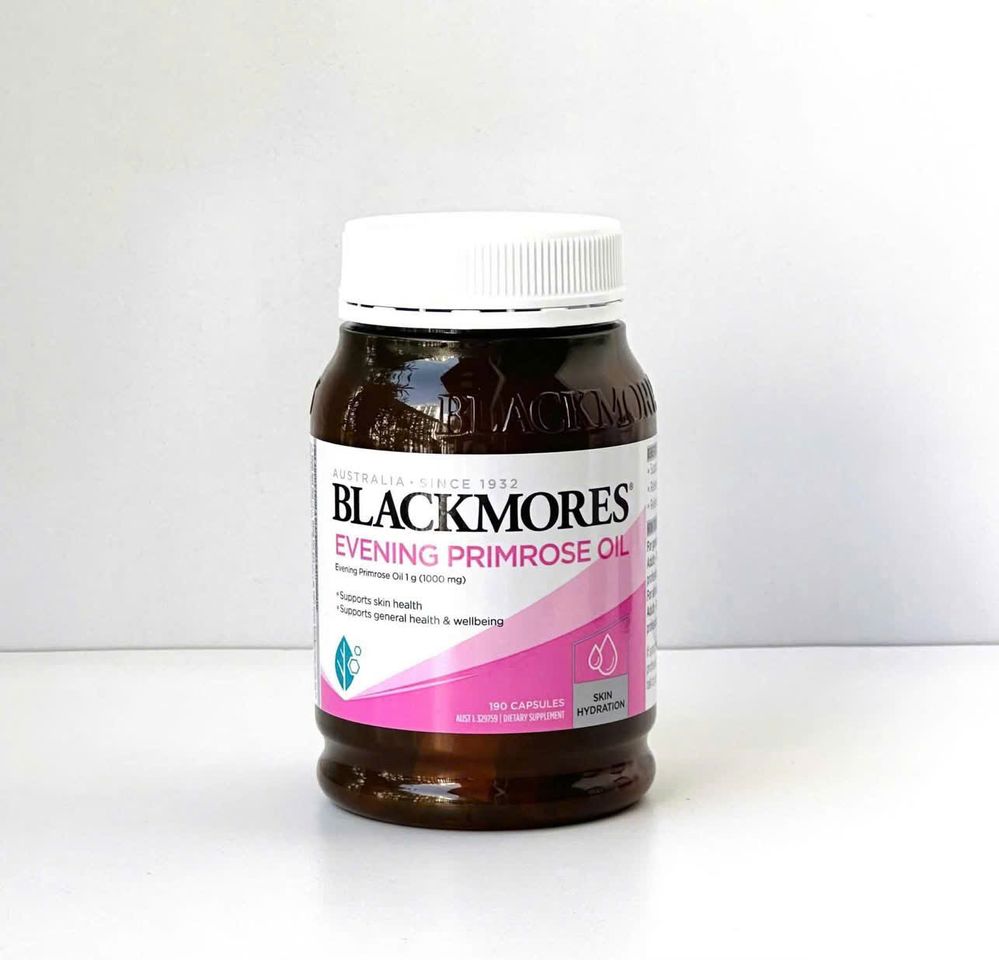 Viên Uống Tinh Dầu Hoa Anh Thảo Blackmores 190 Viên - Cân Bằng Nội Tiết & Tốt Da Cho Phái Đẹp