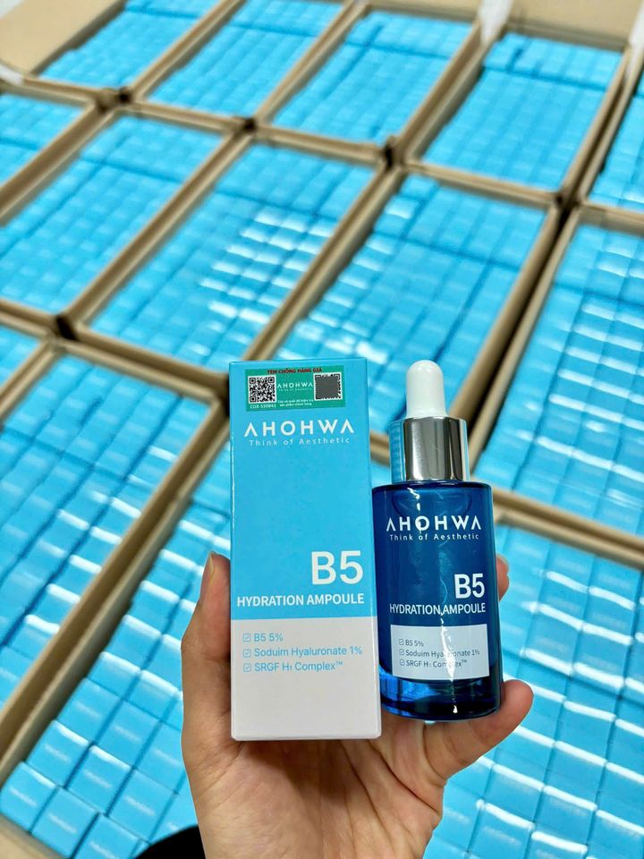 Tinh Chất B5 Ahohwa Dưỡng Ẩm & Phục Hồi Da 30ml - Serum Vitamin B5 Từ Hàn Quốc, Chăm Sóc Da Chuyên Sâu