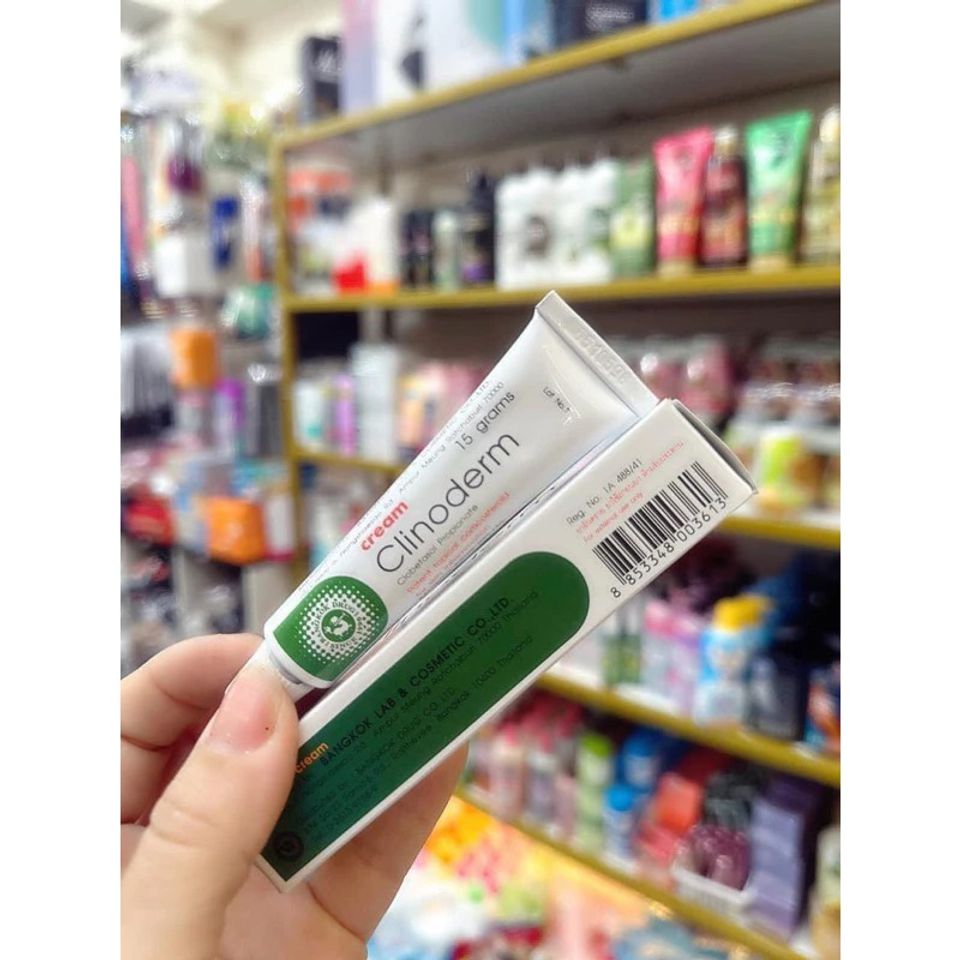 Kem bôi vảy n.ến, khô da Clinoderm tuýp 15g