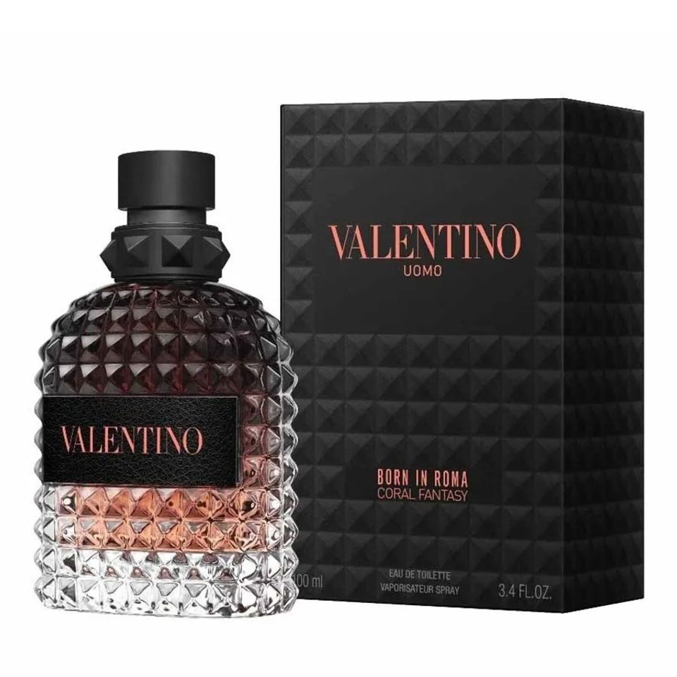 (Cao cấp) Nước Hoa Nam Valentino Uomo Born In Roma Coral Fantasy Eau De Toilette Chiết Chính hãng