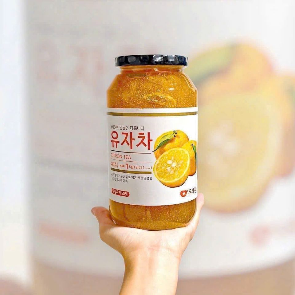 Mật Ong Chanh Hàn Quốc - Thức Uống Tăng Cường Đề Kháng, Hương Vị Tự Nhiên Thơm Ngọt, Giải Khát Lành Mạnh