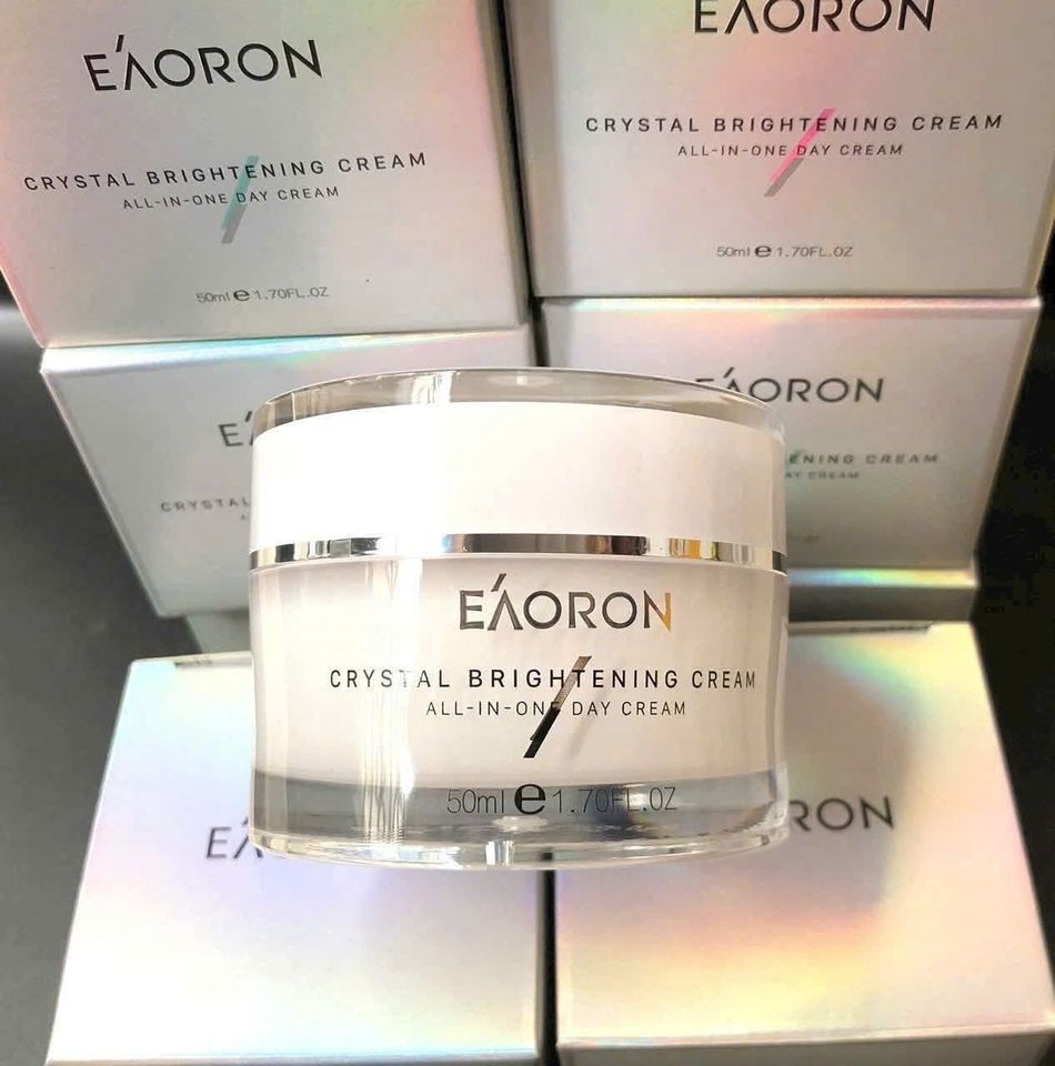 Kem Dưỡng Trắng Da Eaoron Crystal White 50ml - Kem Sáng Da Chăm Sóc Da Mặt Hiệu Quả, Ngừa Lão Hóa, Làm Sáng Tông Màu Da