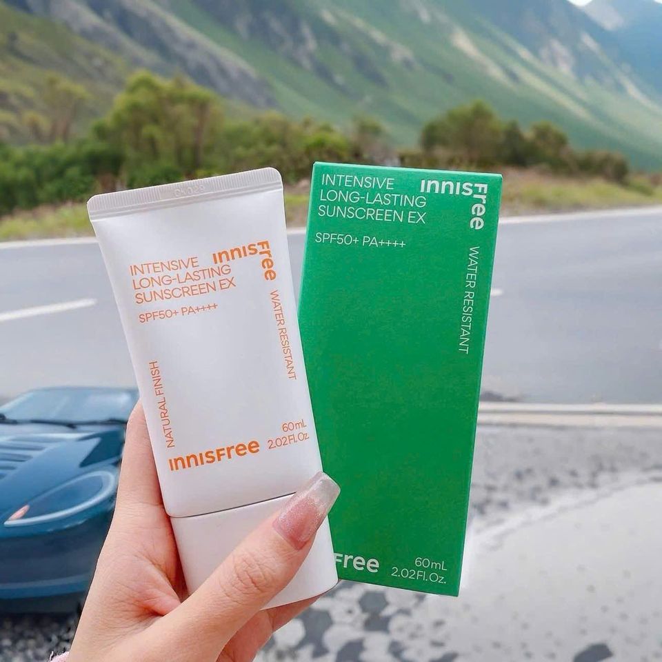 Kem Chống Nắng Innisfree Intensive SPF50+ 60ml - Lâu Trôi, Kiềm Dầu, Dưỡng Ẩm Cho Da Mặt, Chống Nắng Hiệu Quả