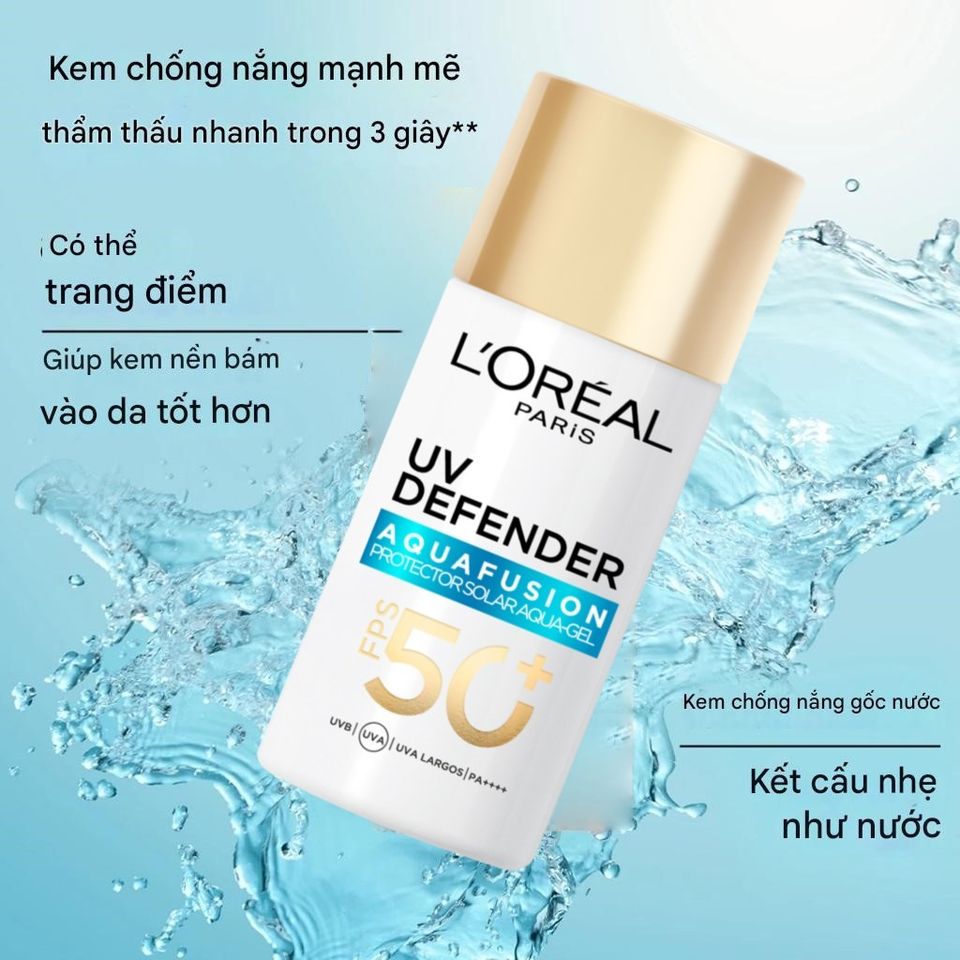 (Hàng CTY) Kem Chống Nắng LOreal Paris Defender UV Serum Protector SPF50+/PA++++ 50ML - Nana Shop