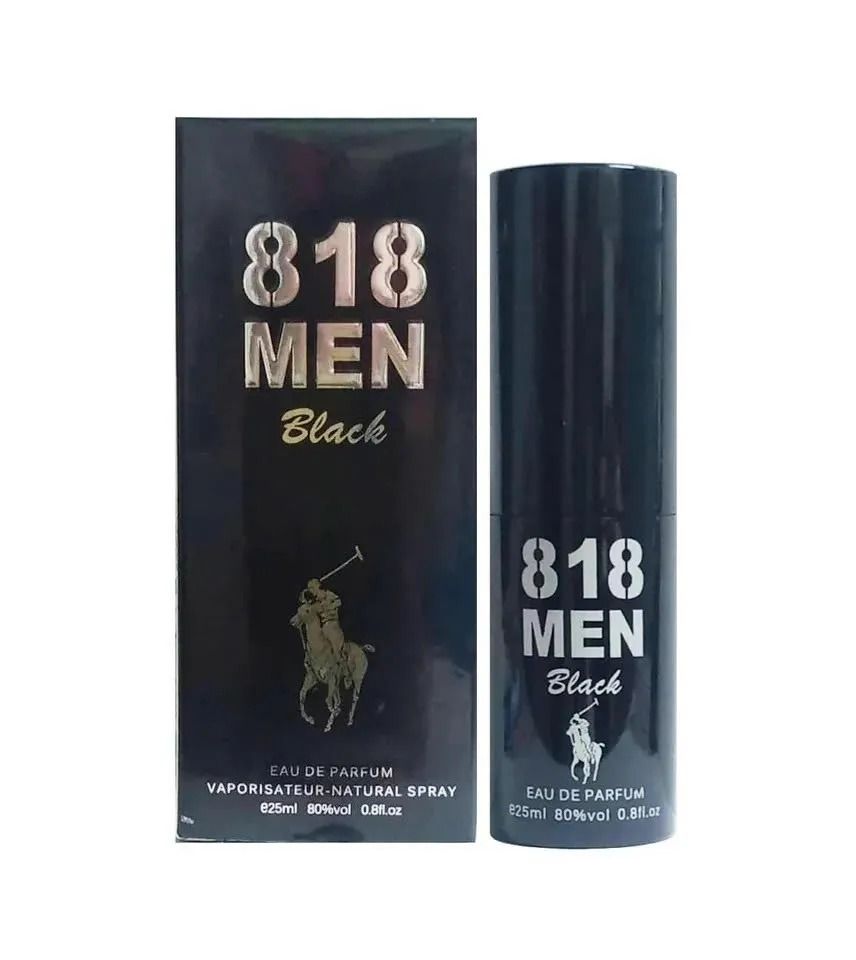 (Chính hãng) Nước hoa nam nữ unisex cao cấp Nước Hoa Tình Yêu 818 Men Black – Chai 25ml Cao cấp 726032