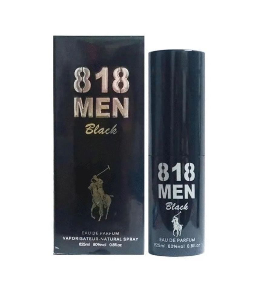 (Chính hãng) Nước hoa nam nữ unisex cao cấp Nước Hoa Tình Yêu 818 Men Black – Chai 25ml Cao cấp 726032