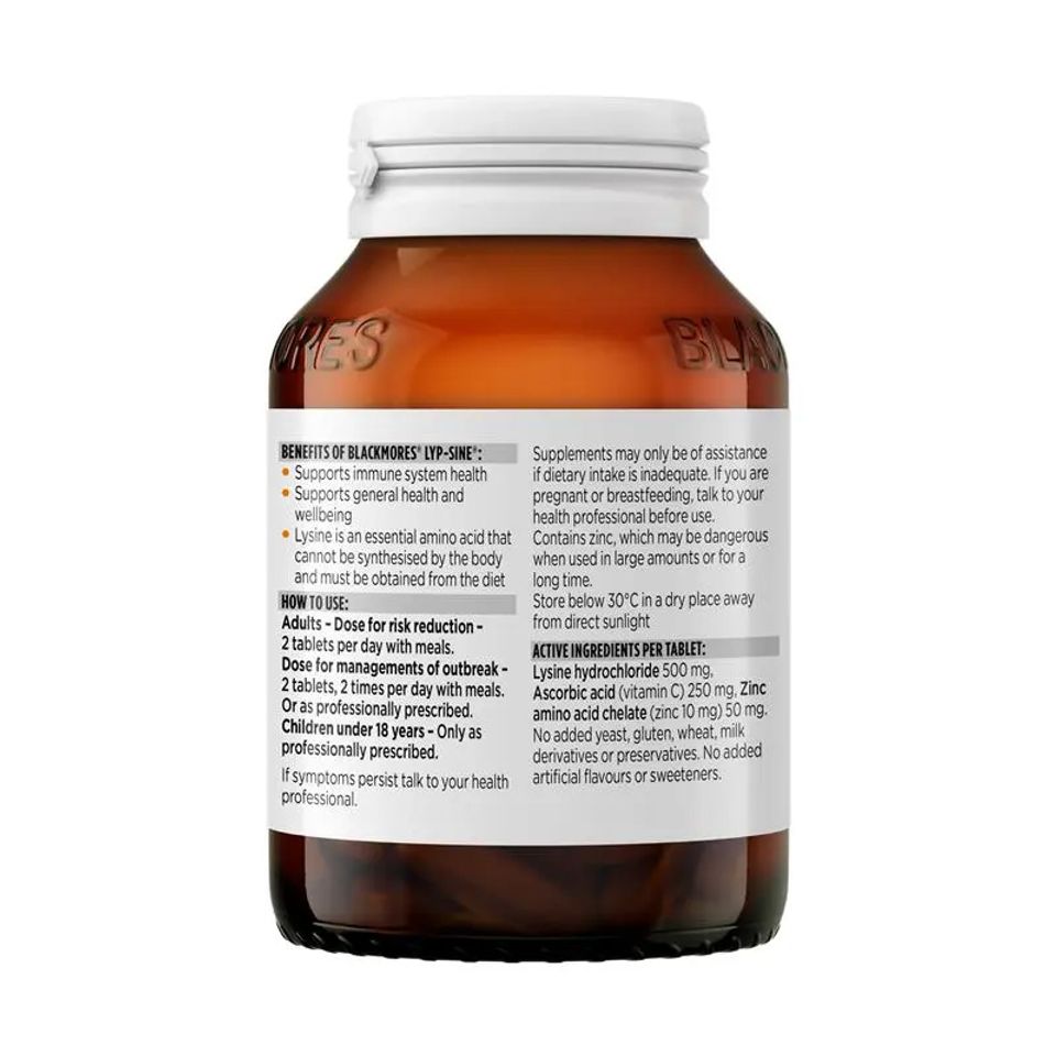 Viên Uống Blackmores Lypsine Hỗ Trợ Giảm Nhiệt Miệng 30 Viên - Vitamin Tổng Hợp Từ Úc, Giúp Làm Lành Vết Thương Miệng hiệu quả 625417