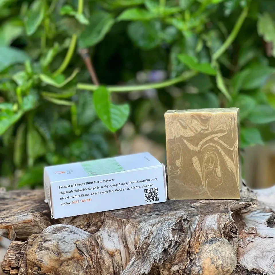 Xà phòng mù u tràm trà diếp cá Escoco - Xà bông mù u - Tamanu oil soap ...