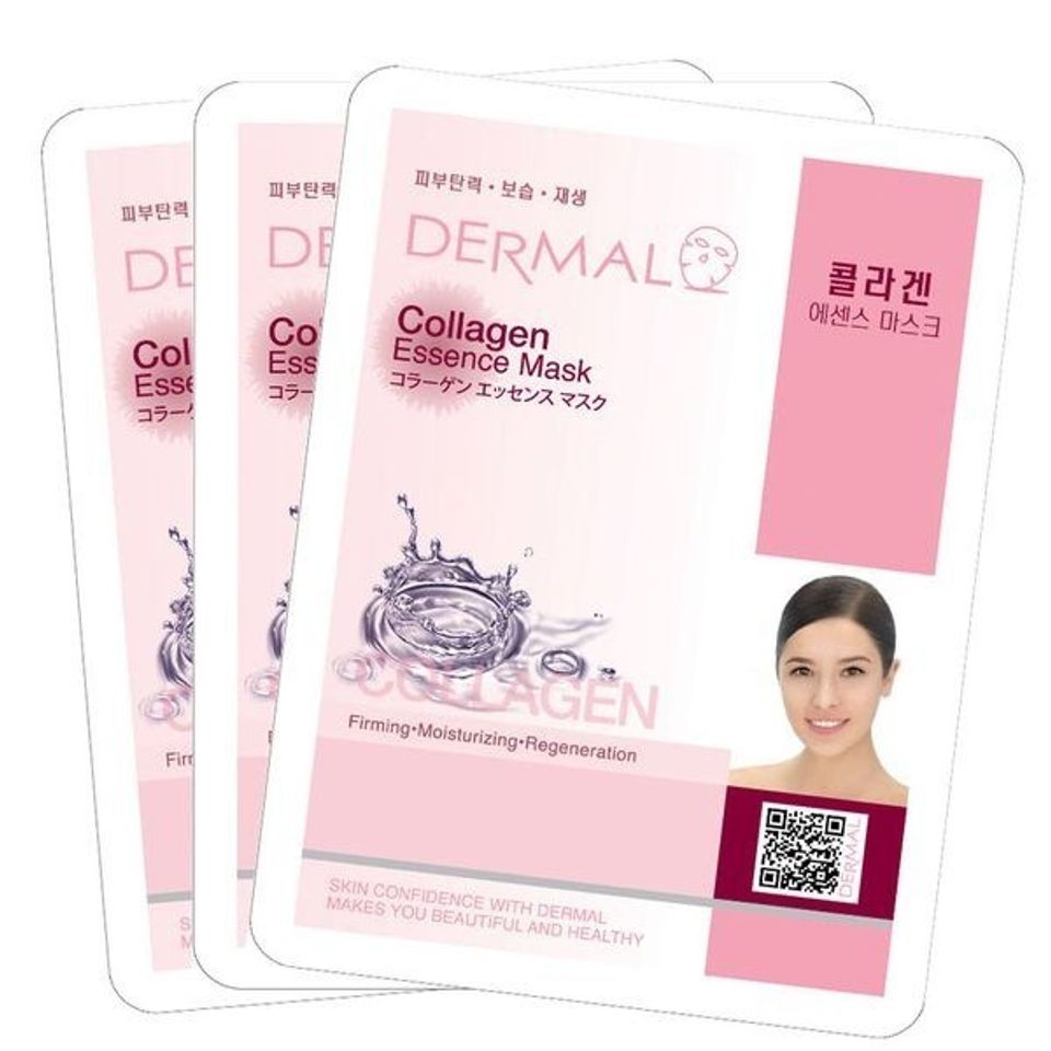 [Quà tặng] Mặt nạ dưỡng da tinh chất trắng da Dermal Hàn Quốc 23 gram cho bông tẩy trang IPEK