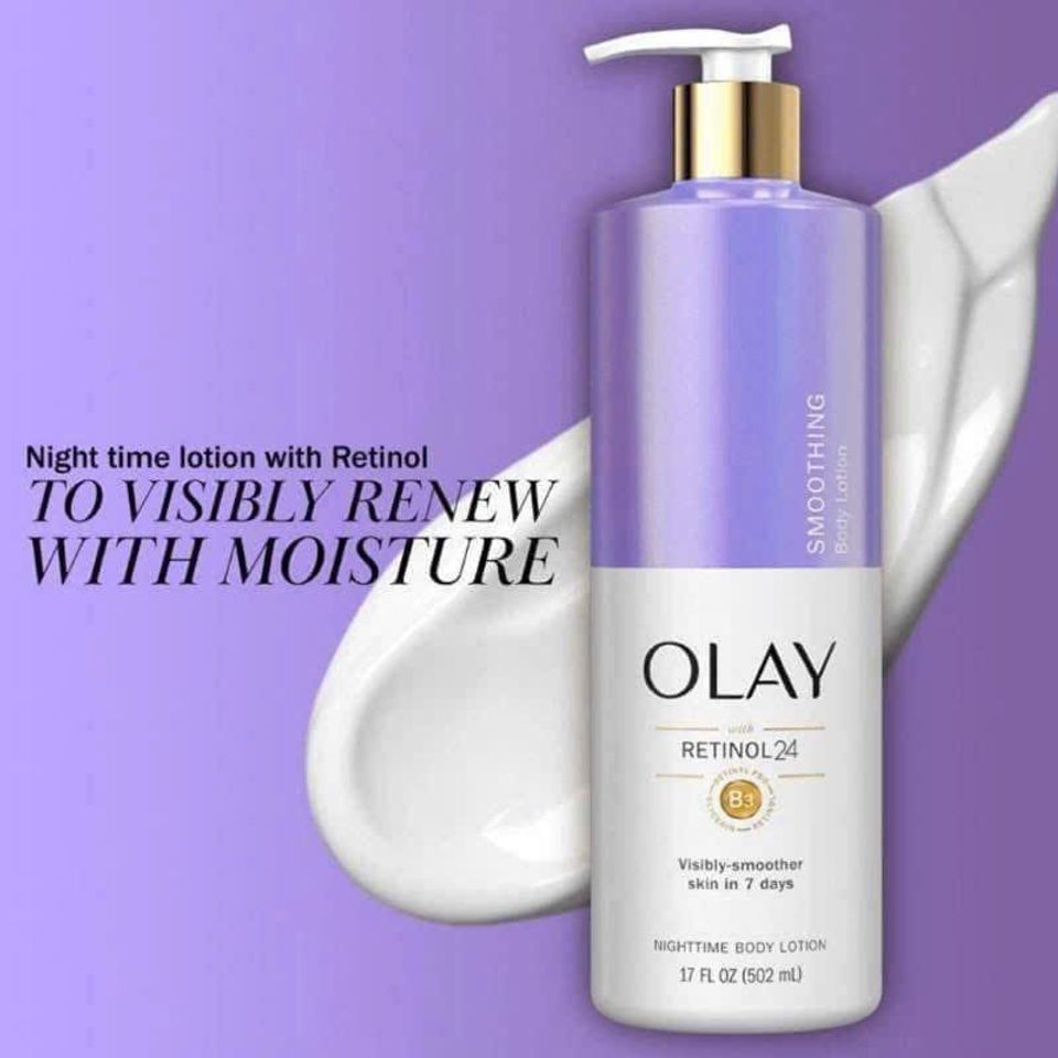 Sữa Dưỡng Thể Olay Retinol + B3 502ml - Giảm Thâm, Làm Mịn Da, Chăm Sóc Da Hiệu Quả