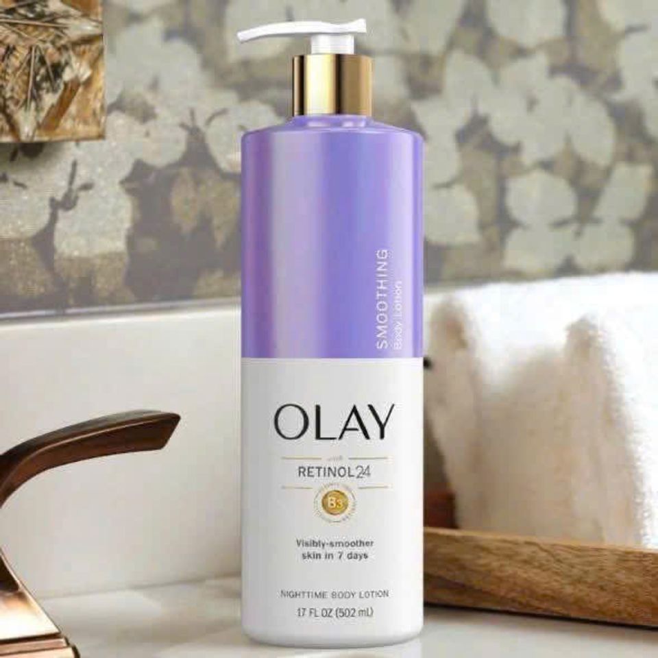 Sữa Dưỡng Thể Olay Retinol + B3 502ml - Giảm Thâm, Làm Mịn Da, Chăm Sóc Da Hiệu Quả