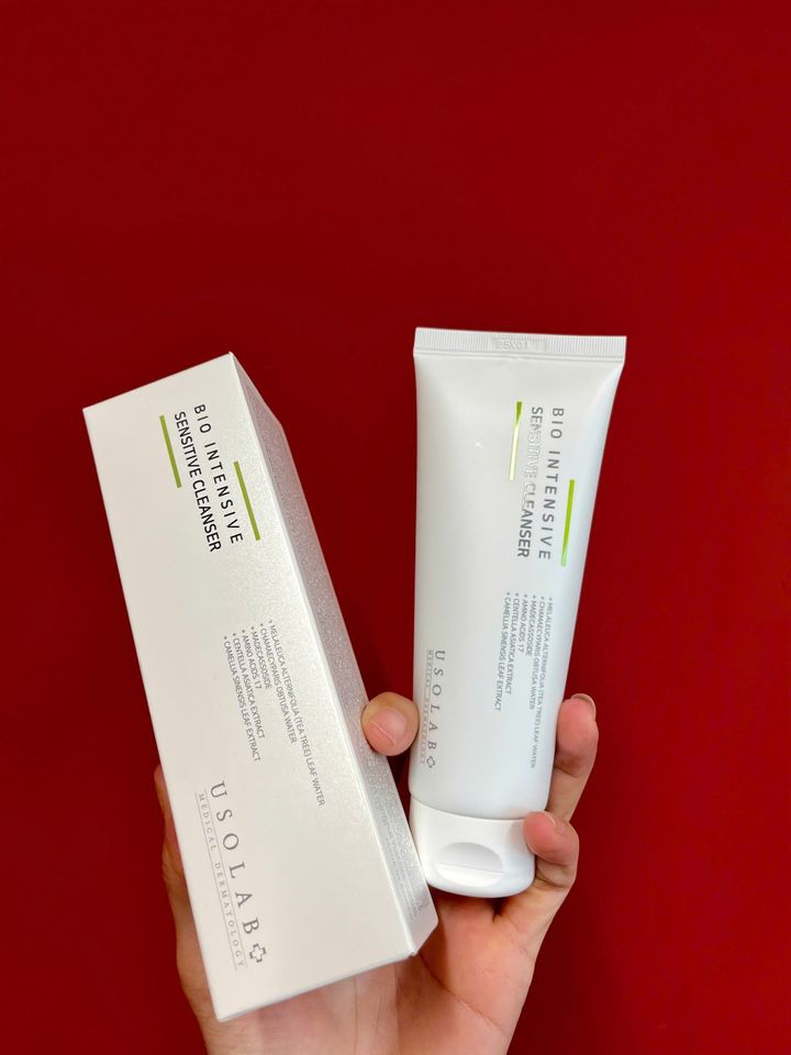 Sữa Rửa Mặt ngăn ngừa mụn Usolab Bio Intensive Cleanser 120ml - Dành Cho Mọi Loại Da, Giúp Làm Sạch Sâu, Cấp Ẩm và Ngừa Mụn
