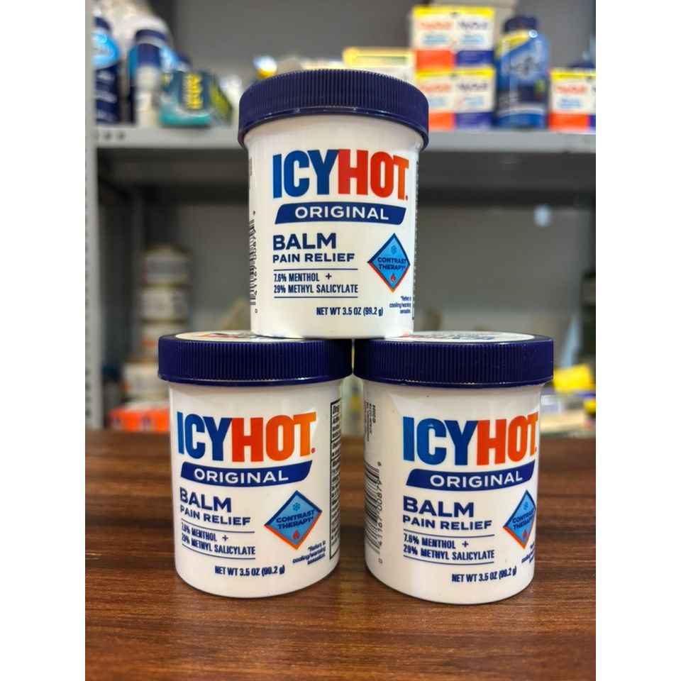 Dầu Nóng Xoa Bóp Giảm Đau ICYHOT Mỹ - Dạng Hũ