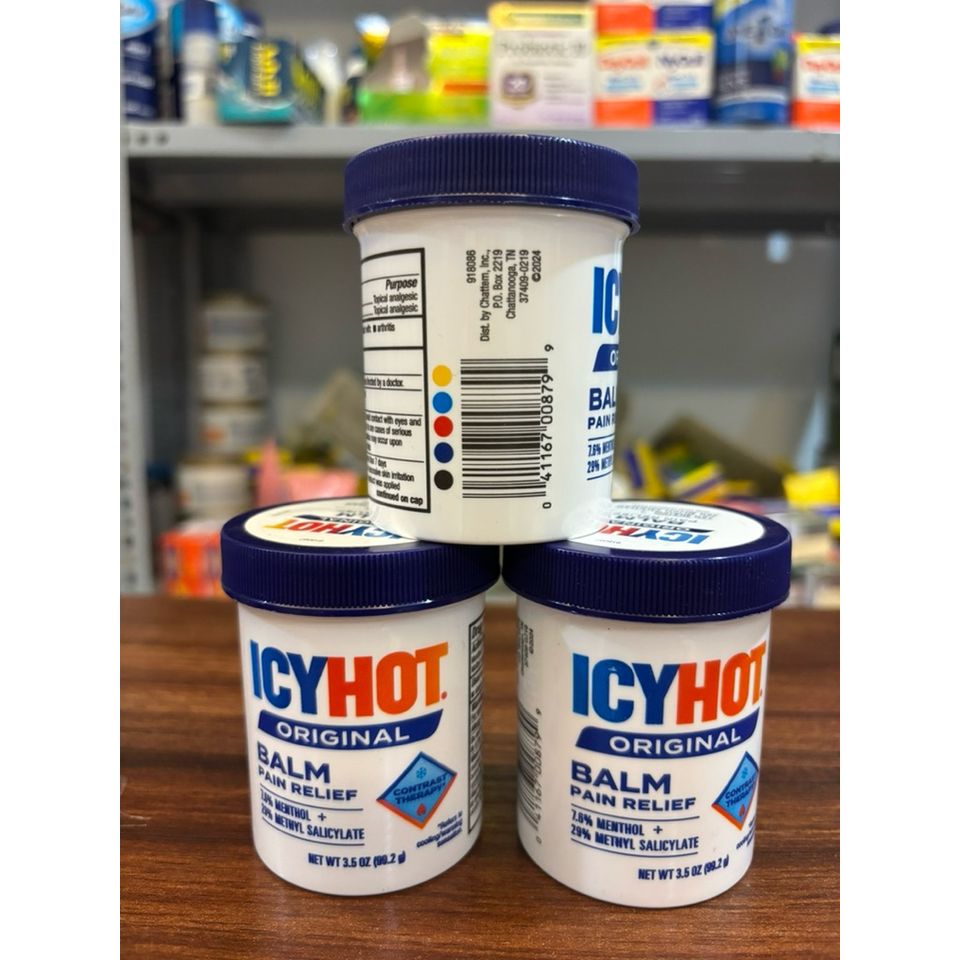 Dầu Nóng Xoa Bóp Giảm Đau ICYHOT Mỹ - Dạng Hũ